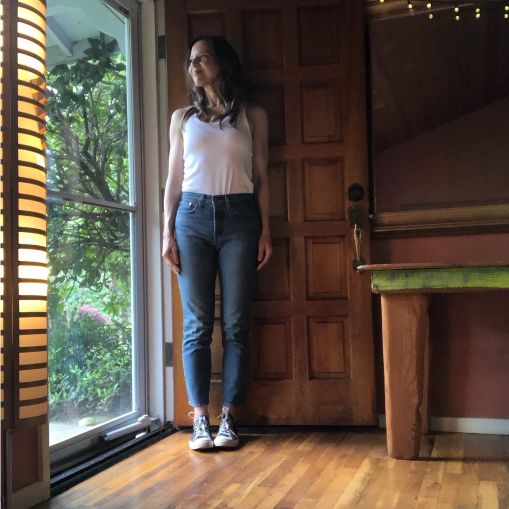 Levi's Wedgie Blue Jeans